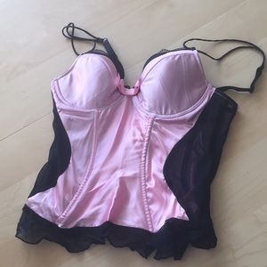 NWOT Very sexy Victoria’s Secret Satin Bustier